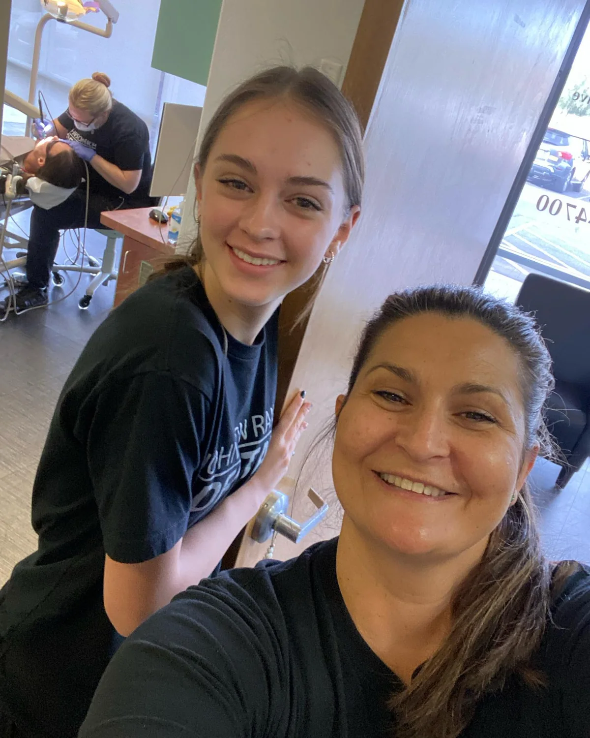 Johnson Ranch Dental team members smiling in the office